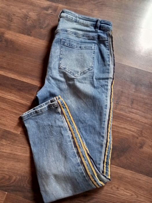 Spodnie męskie jeans r M pas 96
