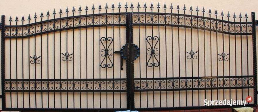 Stylowa brama, piękne zdobienia/ wzór 13