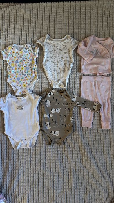 Чоловічки /боді 50-62см Next, Carters
