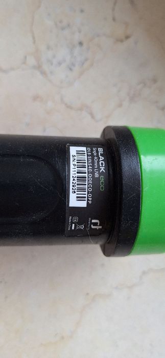 Inverto Single Black Eco 40mm LNB Converter