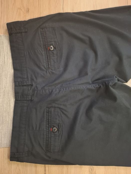 Spodnie eleganckie bawełniane L/XL