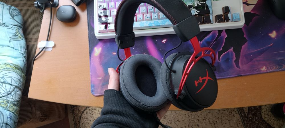 Наушники hyperx cloud alfa