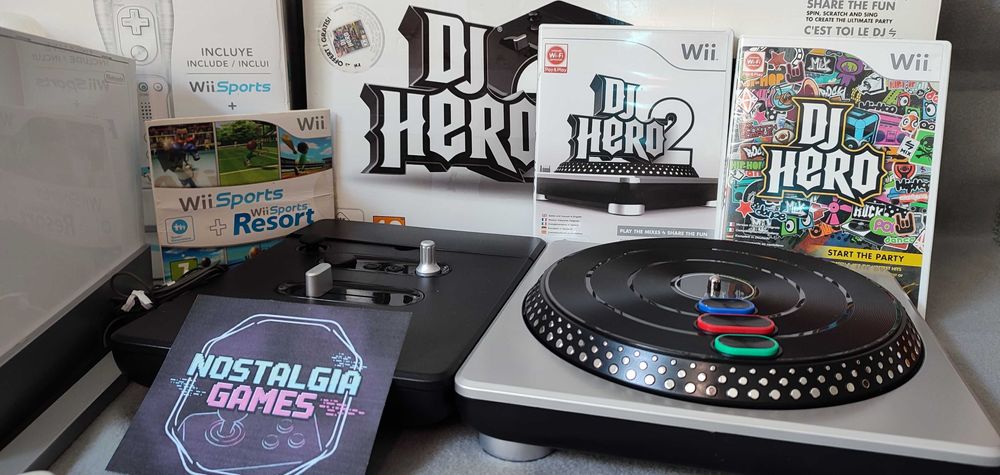 Nintendo Wii ( pack diversão/musica )