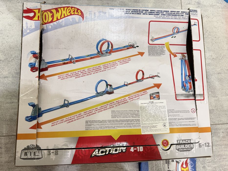 Трек Hot Wheels «Подвійна петля» (GFH85) Оригінал