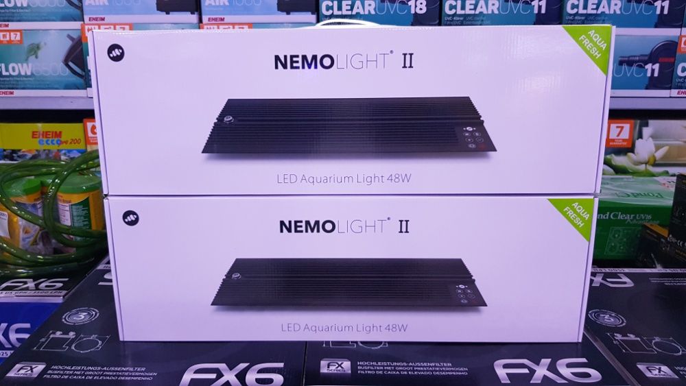 Calha led NemoLight II 24w para aquario