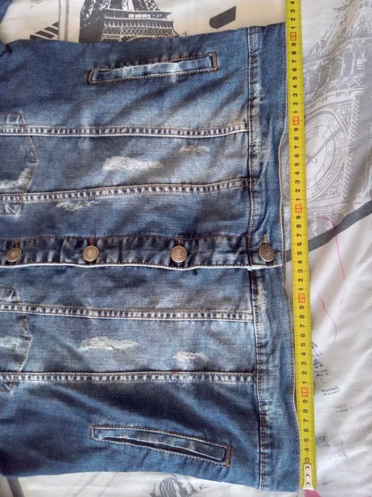 Мужская джинсова куртка DsQuared2/ размер 2XL.