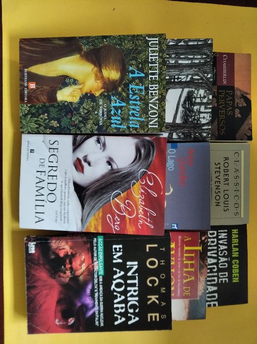 Diversos livros: A ilha dos canibais + O lago das Garças e outros