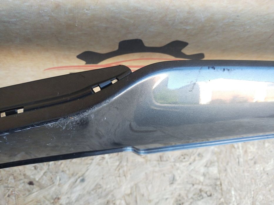 Audi Q2 2016-2020 S-Line Спойлер переднего бампера накладка обвес губа