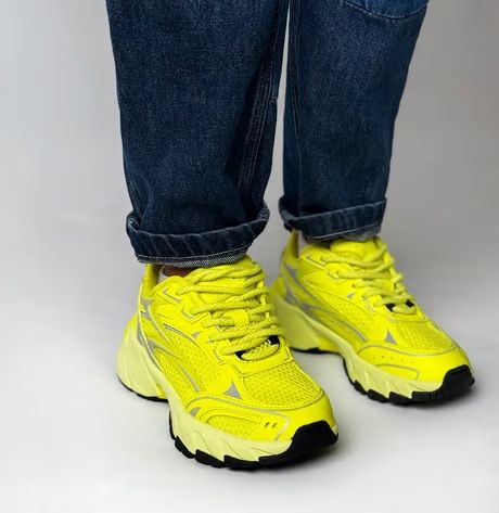 Кросівки Zara жовті, оригінал, розмір 34