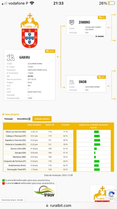 Vendo cobricoes 3 garanhoes optimas linhagens