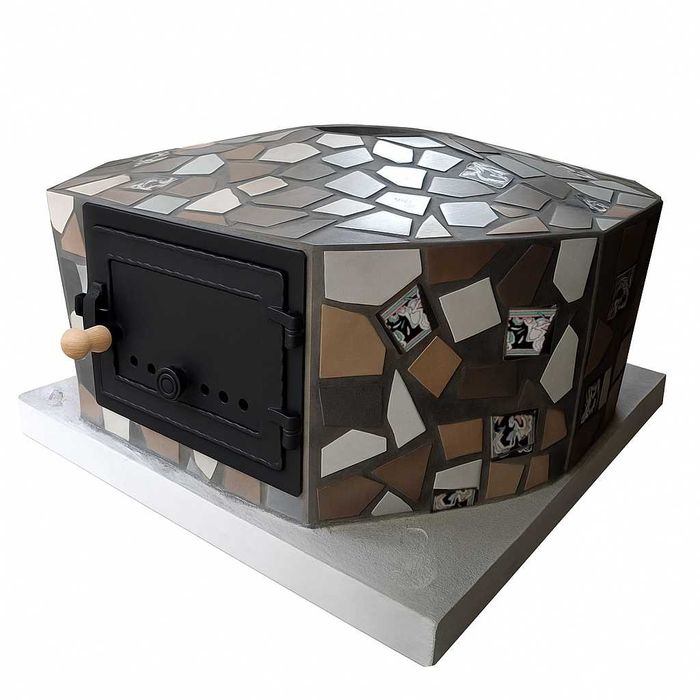 Piec chlebowy do pizzy MINI DELUXE 90x90 mały lekki