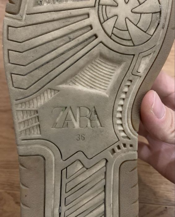 Кеди високі двночі від ZARA 36 розмір