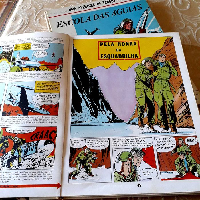 BD - Charlier/Uderzo - Tanguy & Laverdure Editorial Ibis 1969 Só Vol.2