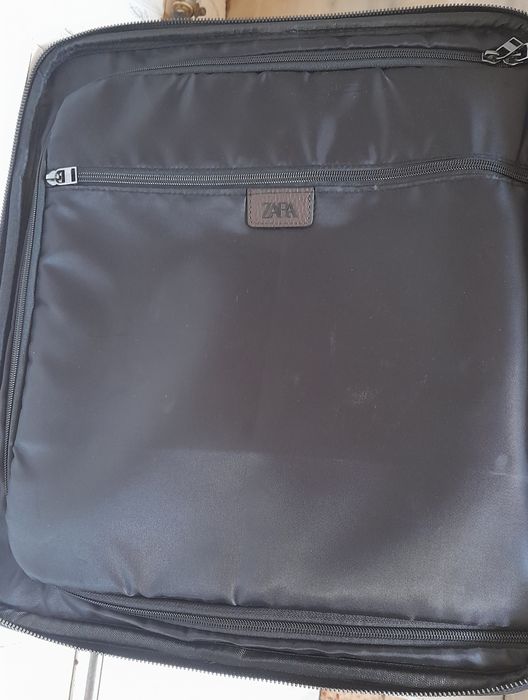 Trolley  Zara cor castanho a precisar arranjo no fecho - ÚLTIMOS DIAS