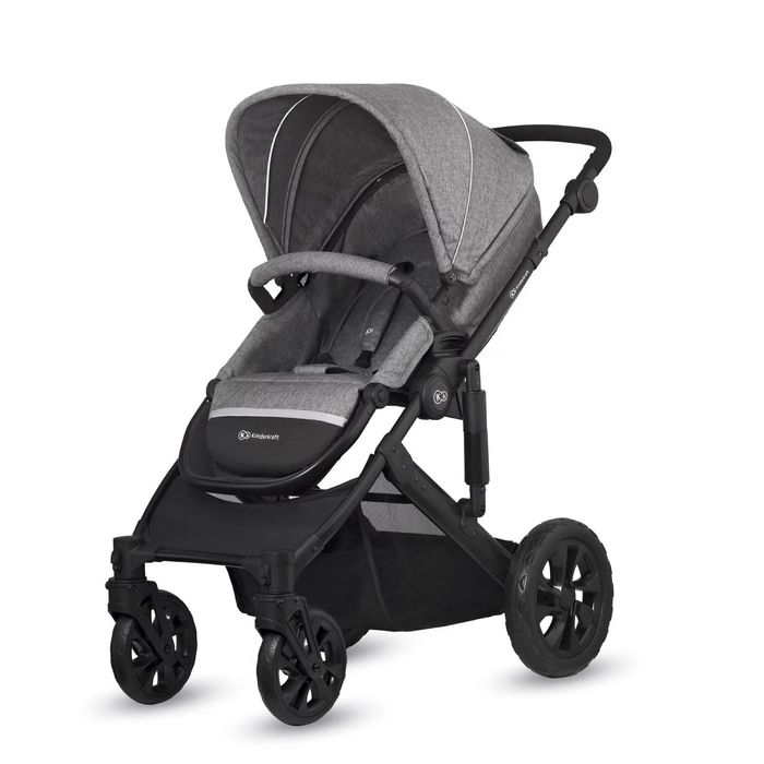 Carrinho bebe - Kinderkraft Prime Lite Grey Trio com factura/garantia