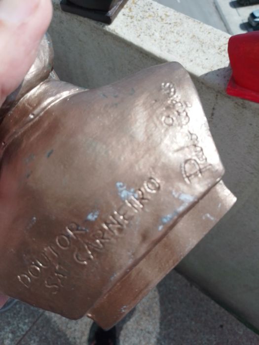 Quer bustos?Promoção:Vários em cerâmica e Barro antigo C/patina em bronze:Saramago, Sà Carneiro.e Eleanor Roosevelt Cada 30E-Contos DN/JN2E Desde 2E