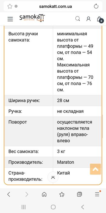 Самокат трансформер від 1 до 5 років