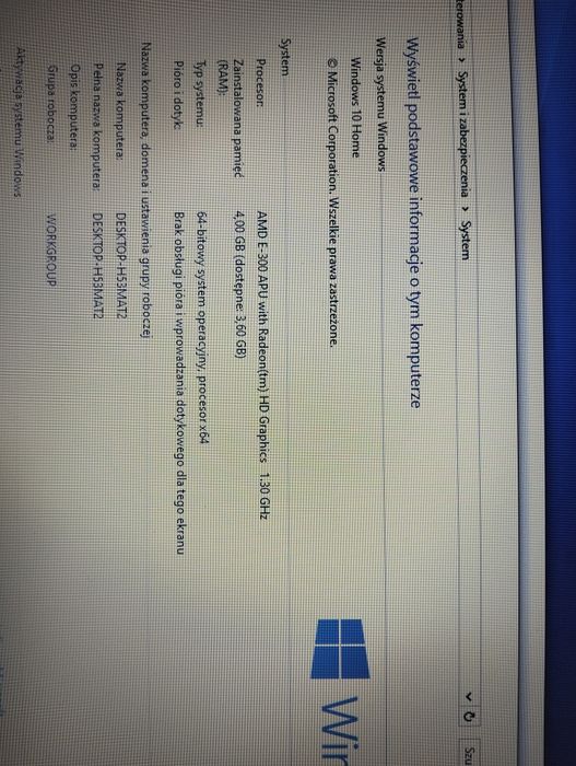 Laptop używany Compaq Presario CQ58