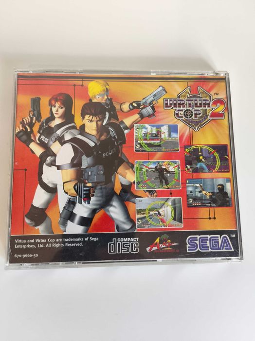Virtua Cop 2 Sega Saturn