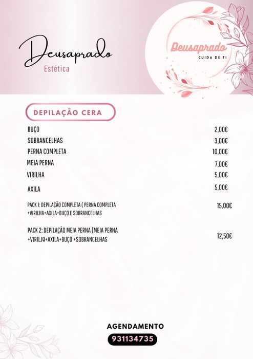 Estética/Depilação e Bem estar