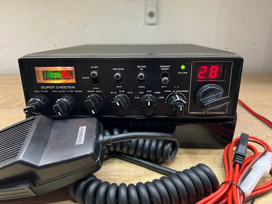 Super Cheetah radio na tranzystorach MOSFET.