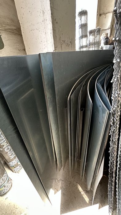 Листи алюмінієві-рефлені, нержавійка.