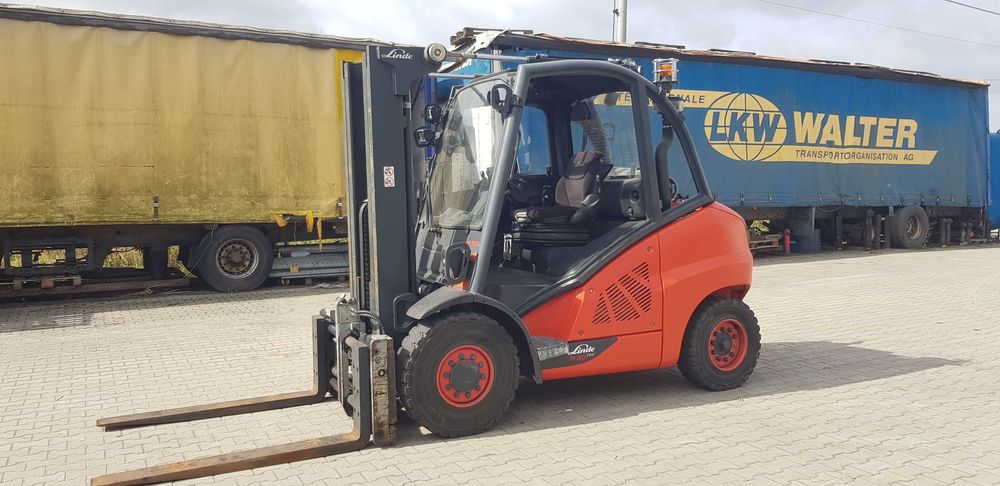 Linde H50-02 wózek widłowy H40 , H45 ,  5 ton 2021 rok Triplex pozycjoner PROMOCJA