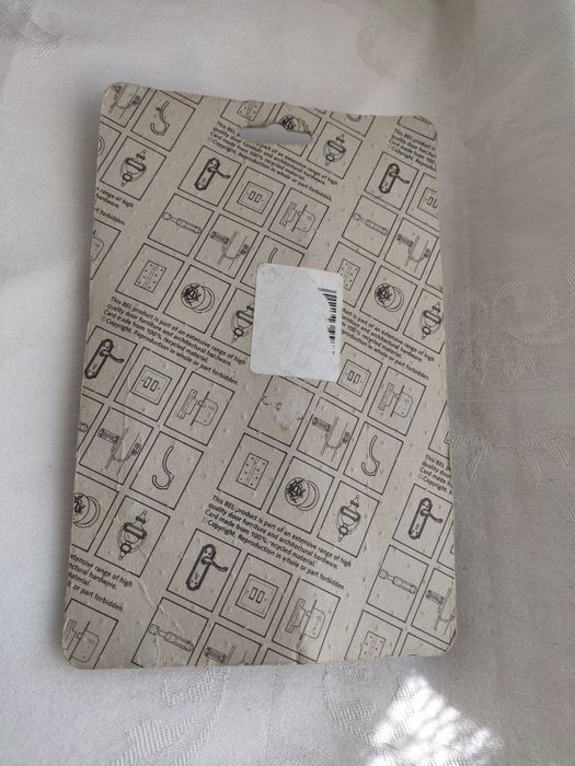 Новый врезной замок brass appeal.