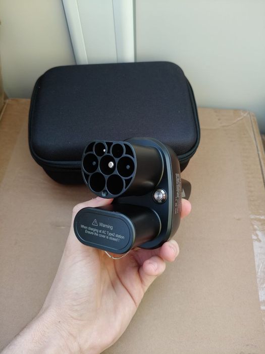 Перехідник CCS2 - Tesla Nacs 400A 250kw Ev chargering adapter Ipengen