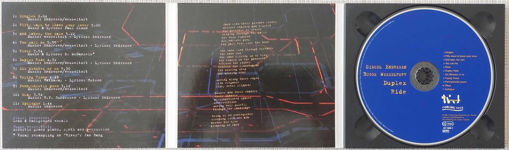 Sidsel Endresen + Bugge Wesseltoft – Duplex Ride [ACT 1998]
