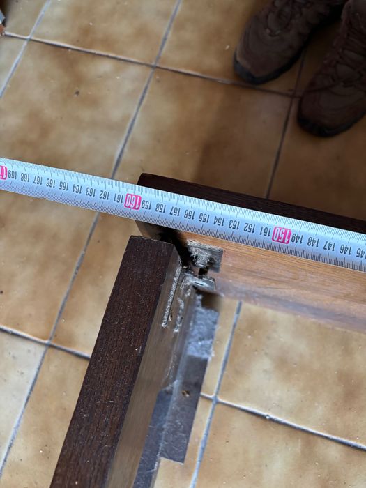 Vendo cama casal em castanho