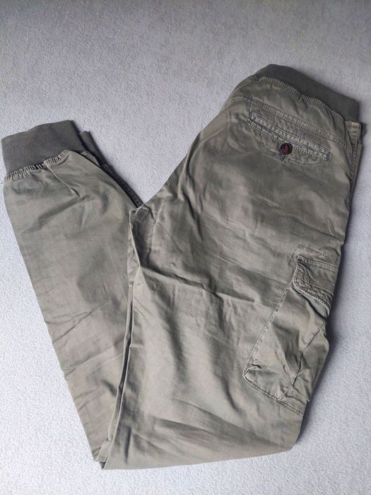 Spodnie bojówki khaki rozm 32