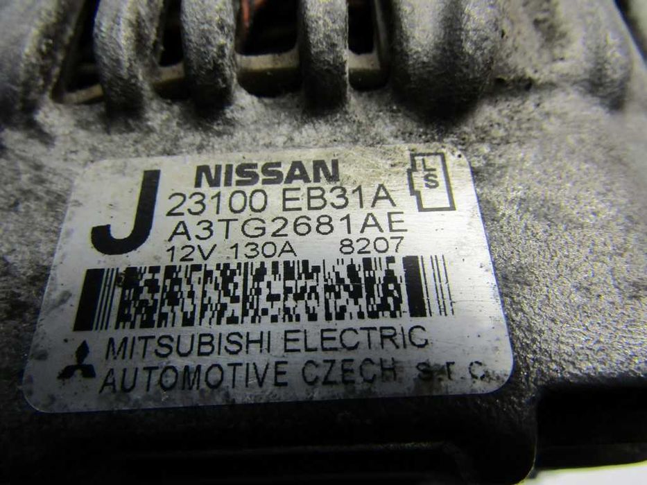 Nissan Navara D40 2.5 DCI alternator