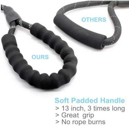 Trela Cão Reflexiva - Conforto, Segurança e Estilo p/o seu 4 patas!