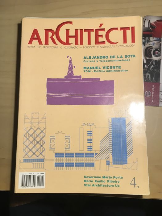 Revistas Architecti (edições 3, 4, 6, 11/12)