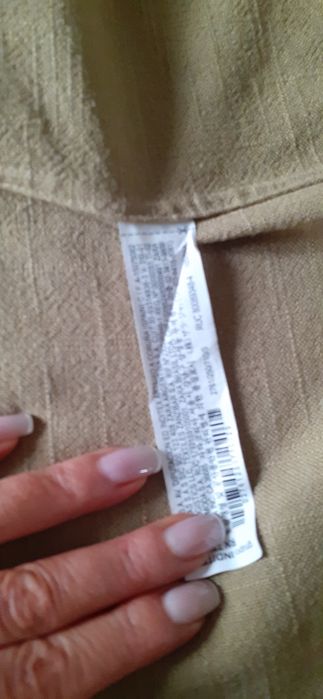 narzuta Zara XL len wiskoza