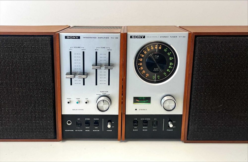 SONY ST-88 Stereo, SONY TA-88 Amplifier