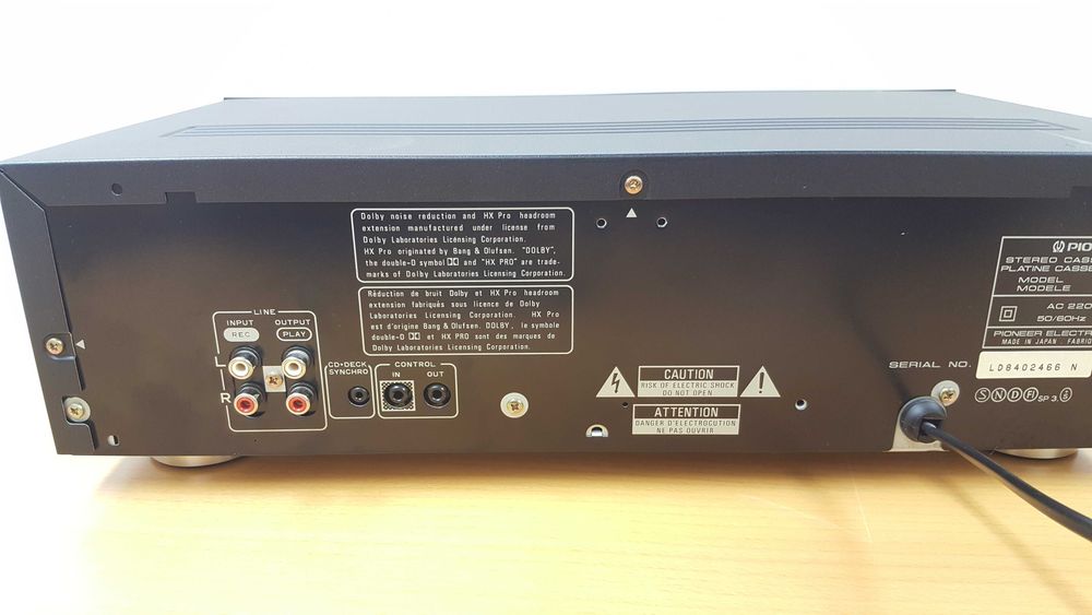 Magnetofon kasetowy Pioneer CT-S609R idealny stan