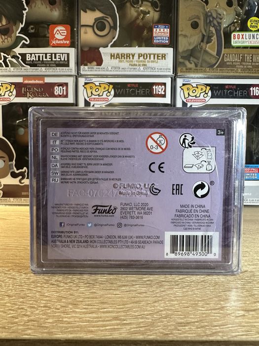 Funko Pop Кошмар перед Рождеством Jack Skellington Джек + протектор