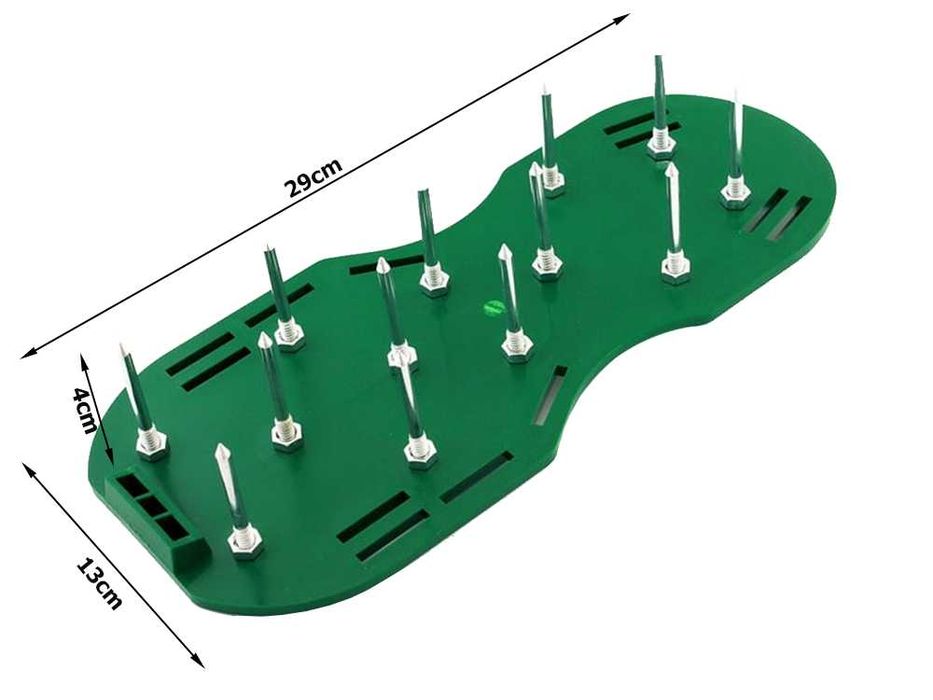Aerator trawnikowy wertykulator kolce wygodne
