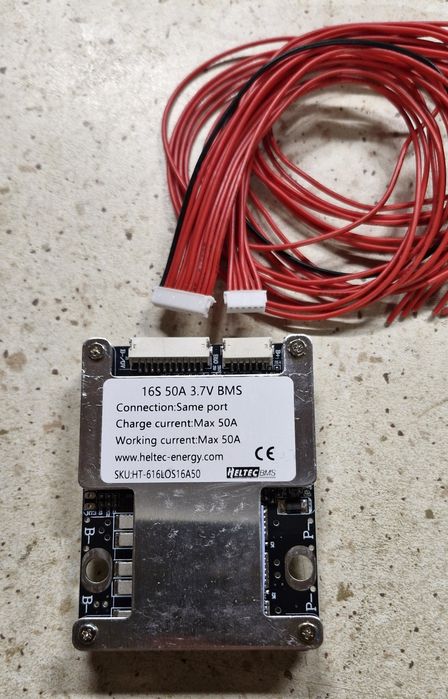 BMS 16s 50A li-ion max 240A 59,2v