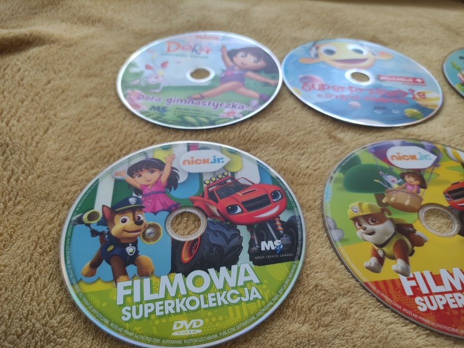 Klasyczne bajki i słuchowiska DVD, CD Rybki MiniMini, Nick Jr, Dora