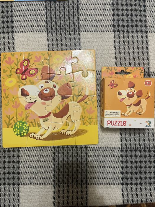 Набір пазлів з тваринами на 16 елементів від Dodo