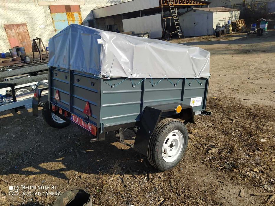 Прицеп новый от производителя 1700х1300х400, тент в подарок!