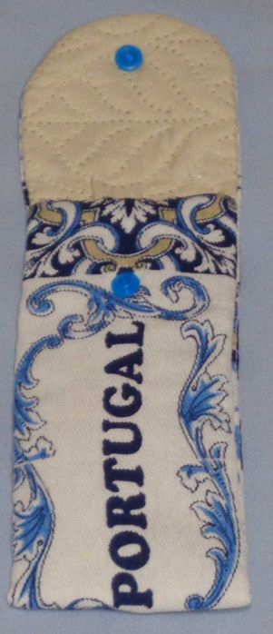 Estojo em tecido com fecho de mola 12 (NOVO)