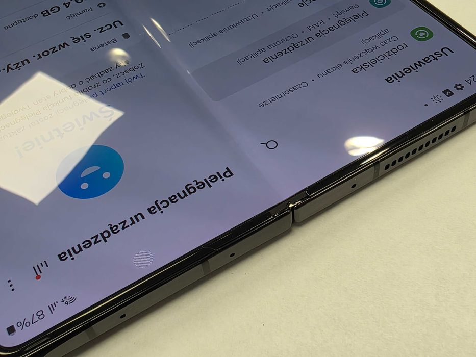 Samsung Galaxy Z Fold4 Dual SIM/ 12GB/ 256GB/ Phantom Black/ Grade A/ + ładowarka/ GW 12 MSC