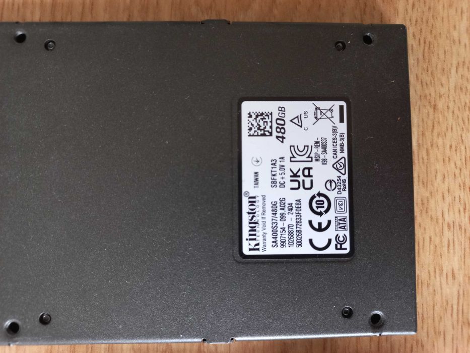 Kingston A400 SSD 480GB