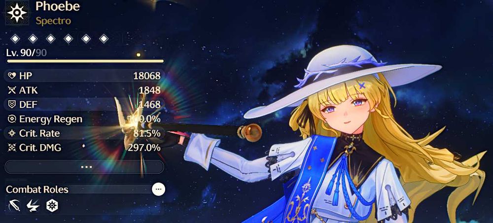 Аккаунт Wuthering Waves 80lvl топ прокачка персов 16 лег+16 сигн почта