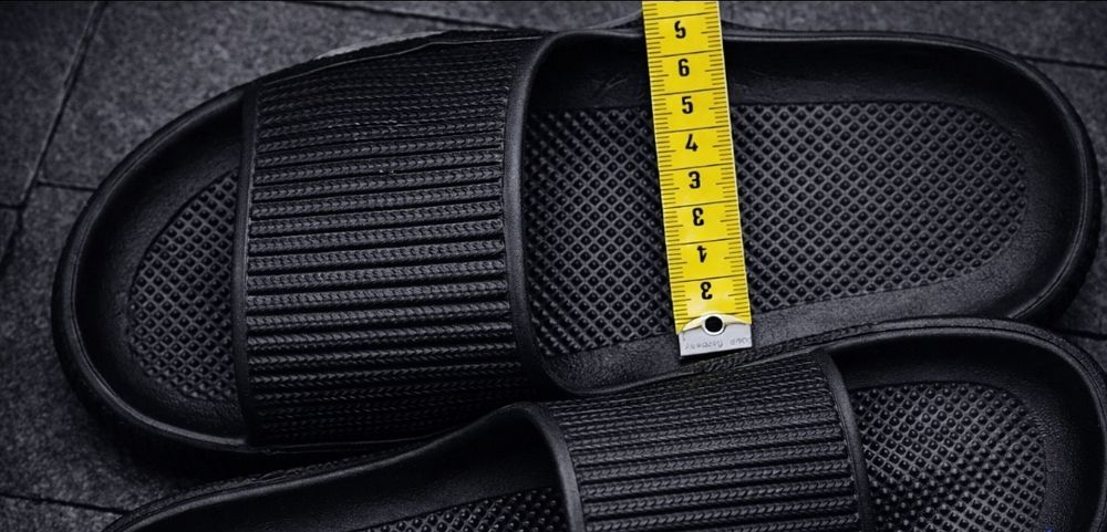 Męskie klapki/kapcie z grubą podeszwą .