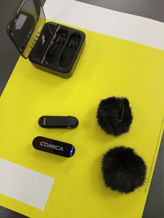 Comica Vimo S MI Lightning с двумя микрофонами